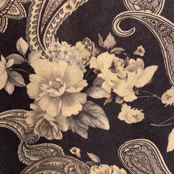 Solitare Vintage Style Floral Paisley Blazer Jacket . Size M - Picture 6 of 13